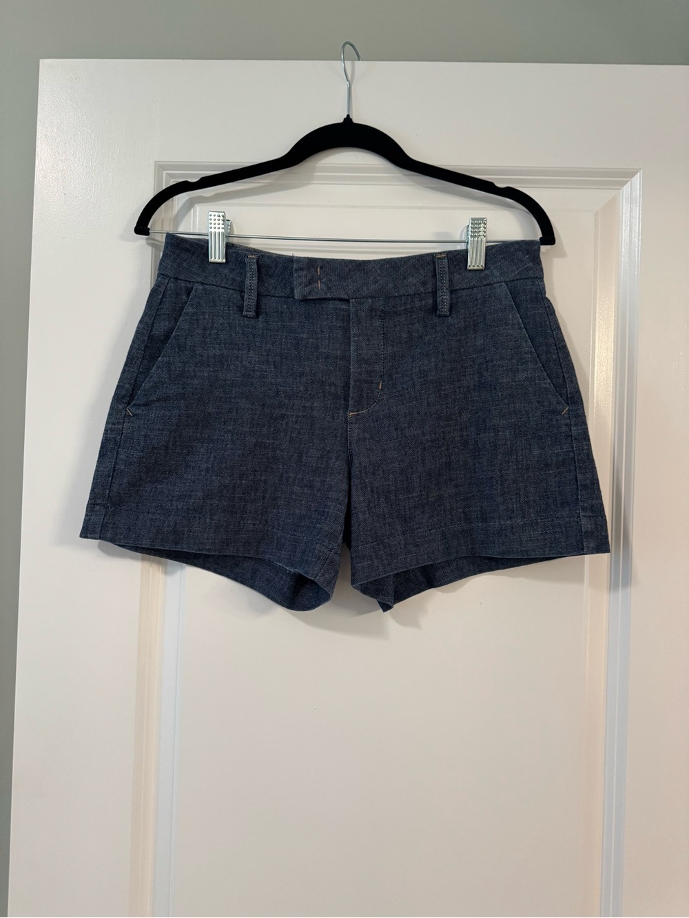 Classic Women's Dark Denim-Look Shorts